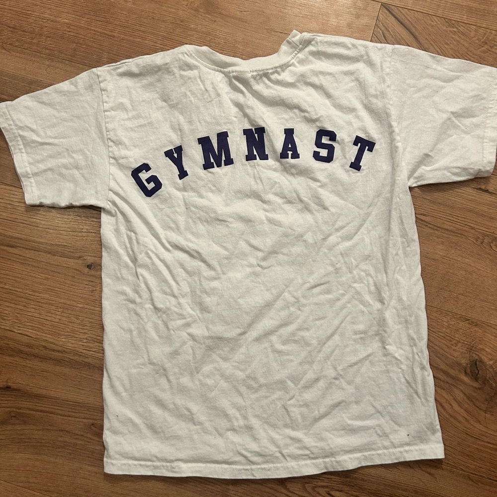 White Gymnast T-Shirt